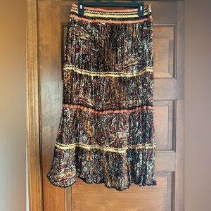 Chaudry Bohemian Maxi Skirt 🐆